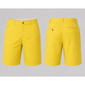Royal & Awesome Men's 42 LEMON YELLOW Golf Shorts Stretch Slash Pockets